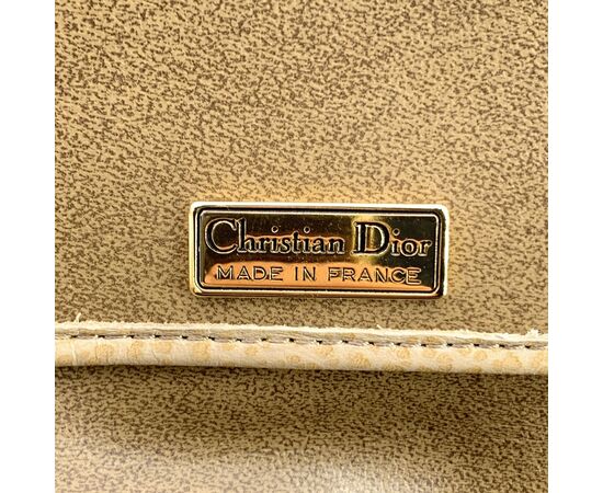 DIOR Borsa a Tracolla Vintage in Pelle Col. Beige S