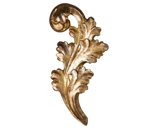 Antico fregio in legno dorato - O/5334 -
