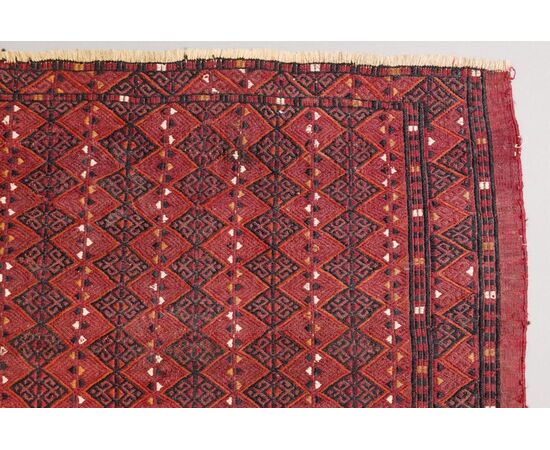 Antico piccolo kilim Turkoman - n. 1215 -