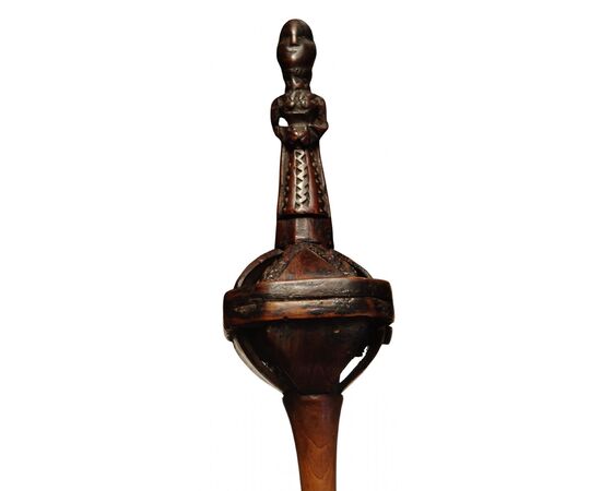 Rara conocchia antropomorfa calabrese