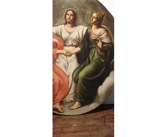 Le tre virtù teologali - Imperiale Gramatica (1599-1634) - XVII secolo - olio su tela