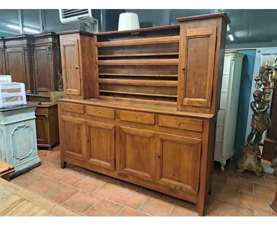 Credenza  4 ante  con alzata della fine del '700