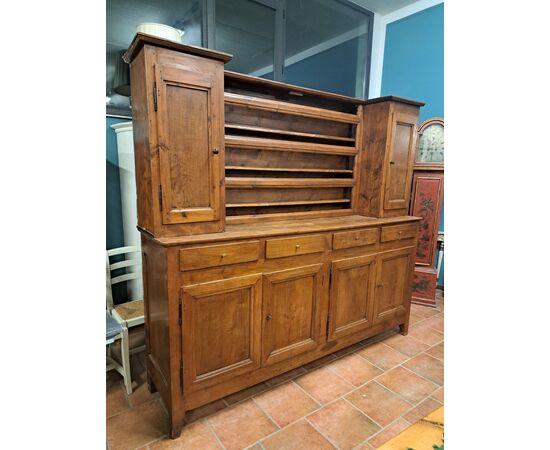 Credenza  4 ante  con alzata della fine del '700