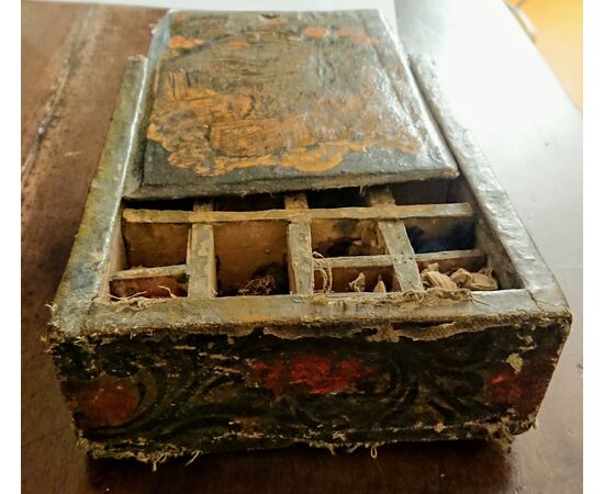 Beautiful tipful wooden medicine box     