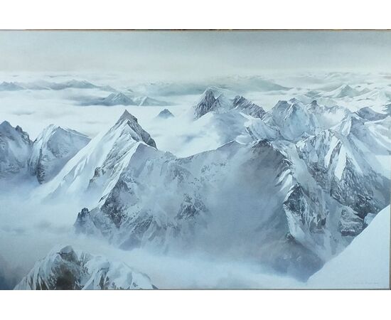 Veduta invernale  aerea