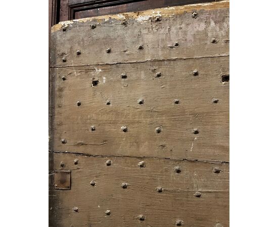 PTCR520 - Portoncino chiodato, epoca '800. Misure cm L 99 x H 188 x P 4