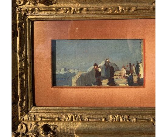 Beppe Ciardi (Venice 1875 - Quinto di Treviso 1932) - Triptych of Venetian views.