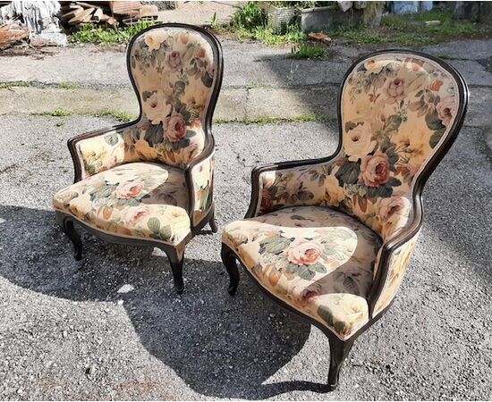 Coppia di poltroncine