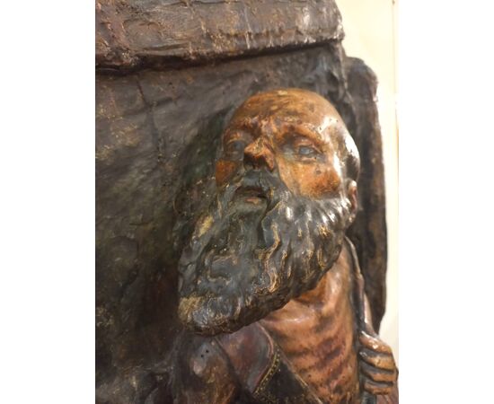 San Girolamo penitente, altorilievo