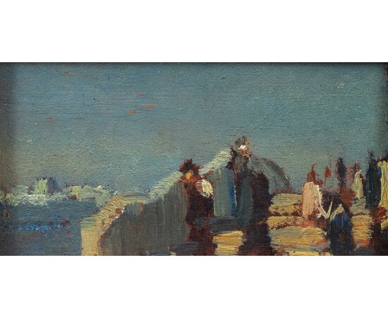 Beppe Ciardi (Venezia 1875 - Quinto di Treviso 1932) - Trittico di vedute venenezia.