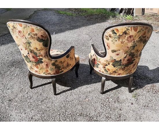 Coppia di poltroncine