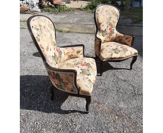 Coppia di poltroncine