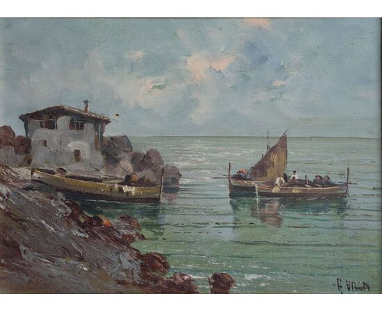 Pair of Seascapes – Antonio Villa