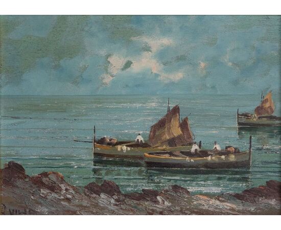 Pair of Seascapes – Antonio Villa