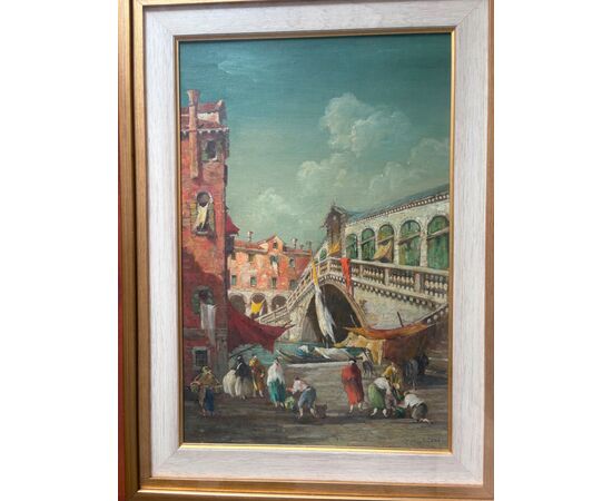 Pair of Venetian paintings by E. Zeno