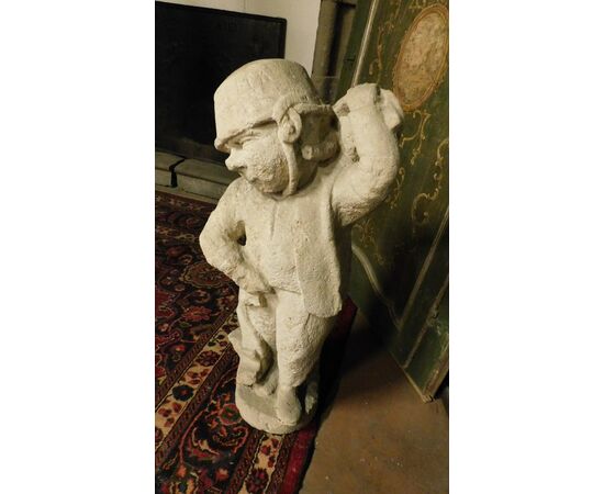 dars290 - stone statue, sixteenth century, Venetian, h cm 100 x 50     