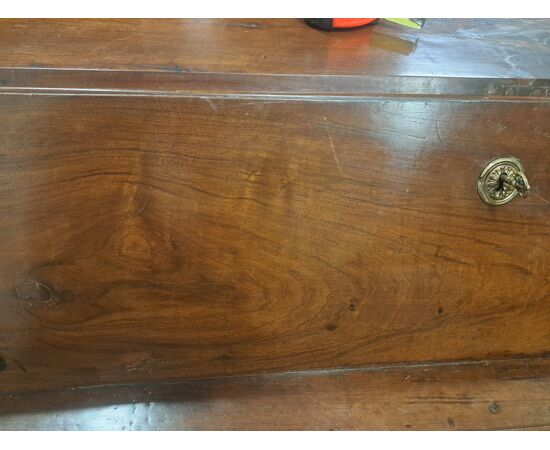 Directoire walnut drop-front desk, second half of the 18th century