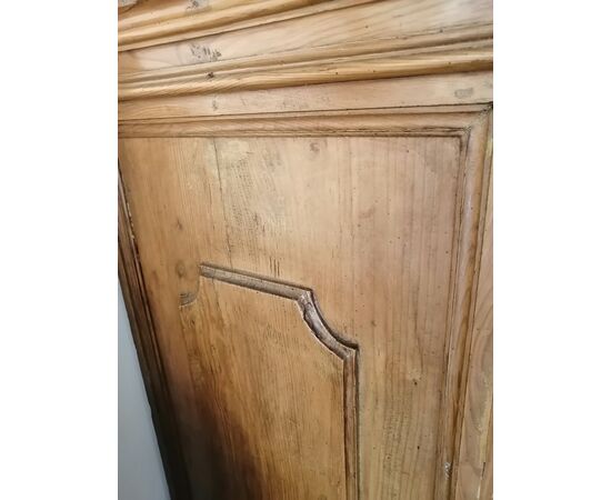17th-century soft wood cupboard