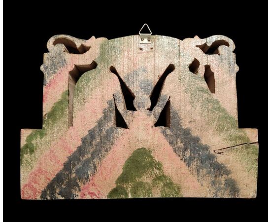 Element of a Sicilian cart representing the Holy Family, late 19th century