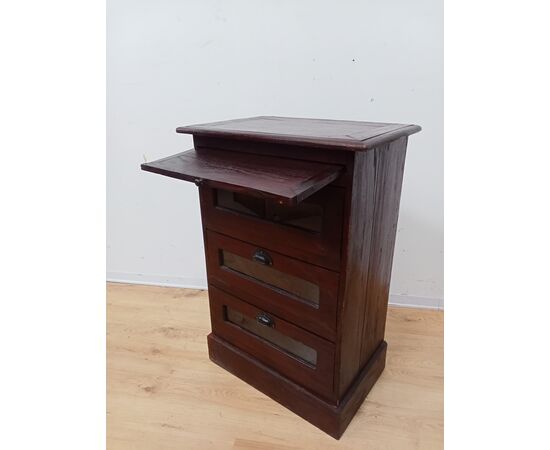 Pasta maker cabinet with drawers - bedside table - small chest of drawers - mid-20th century