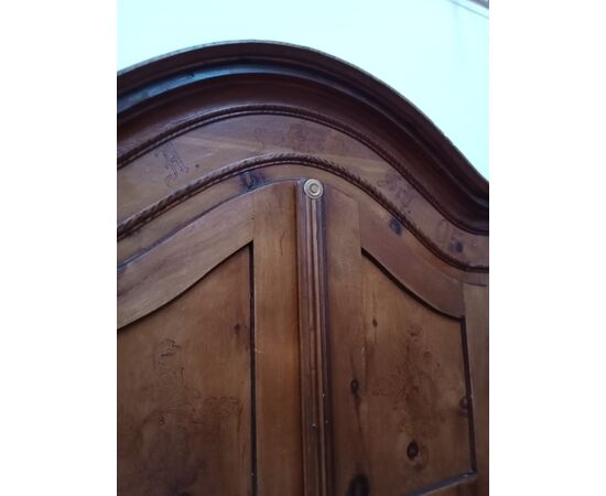 Tyrolean arolla pine wardrobe - from Trentino - 19th century - tall cabinet-credenza - beautiful!!!