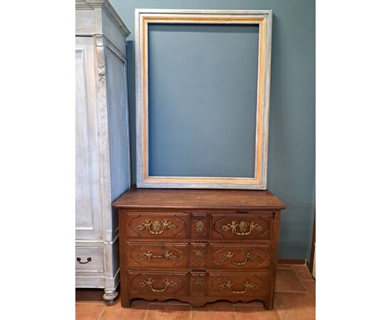 Large 19th century lacquered frame