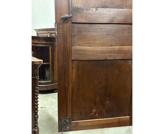 Cloverleaf wardrobe. Genoa, 17th century. Restored