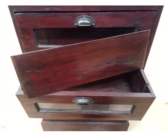 Pasta maker cabinet with drawers - bedside table - small chest of drawers - mid-20th century