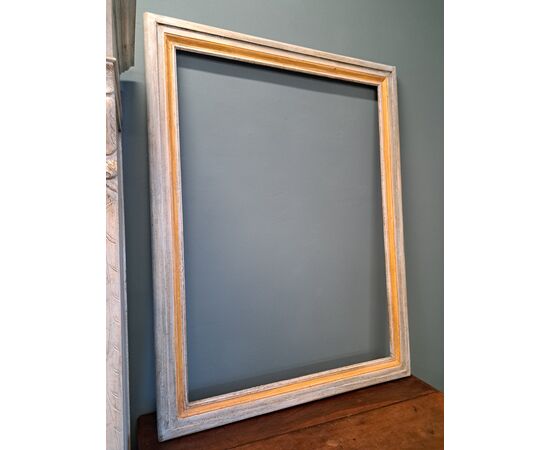 Large 19th century lacquered frame