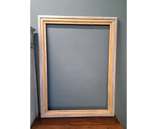Large 19th century lacquered frame