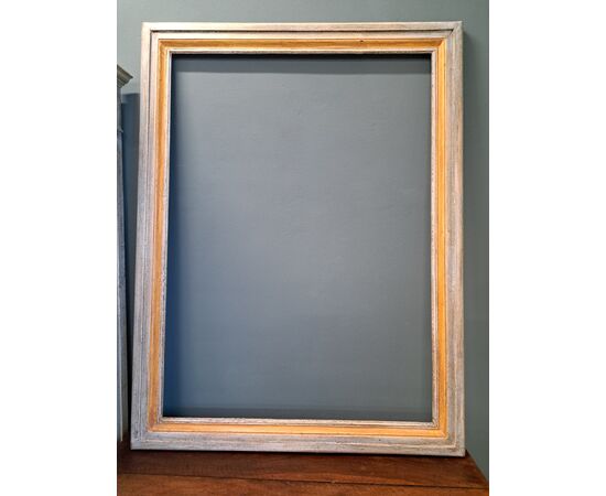 Large 19th century lacquered frame