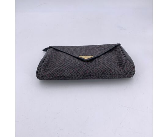 YVES SAINT LAURENT Pochette Vintage in Tela Col. Grigio S