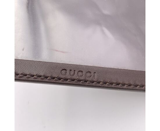GUCCI Accessorio in Pelle Col. Marrone M