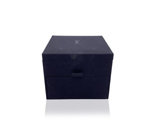 YVES SAINT LAURENT Scatola Home Decor in Tela Col. Nero Chyc L