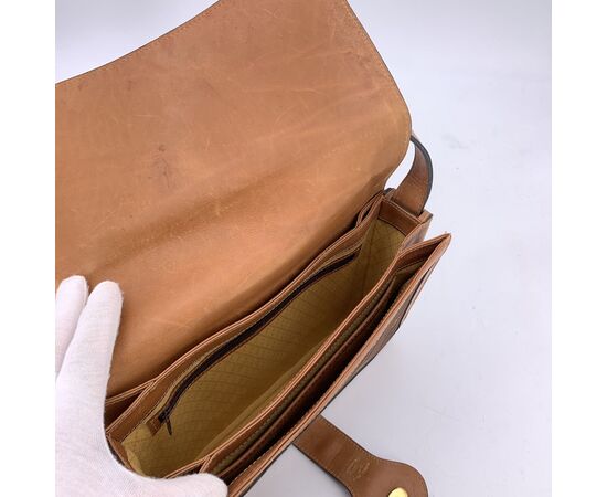 GUCCI Borsa a Tracolla Vintage in Tela Col. Marrone M