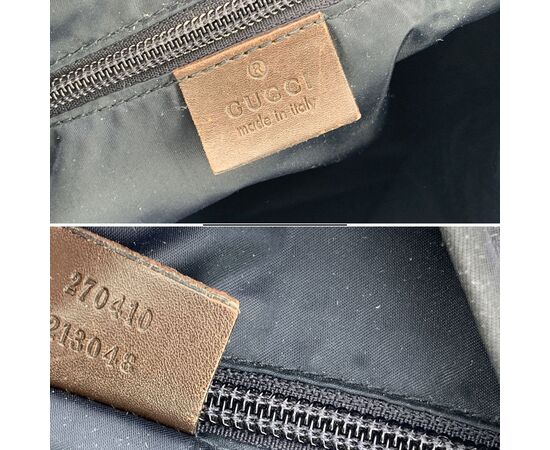 GUCCI Borsa a Tracolla in Tela Col. Blu Diamond M