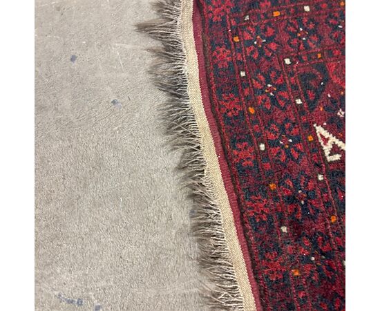 Tappeto metà 900 lana e seta alta qualità Turkmenistan Bukhara  mis 210 x 130