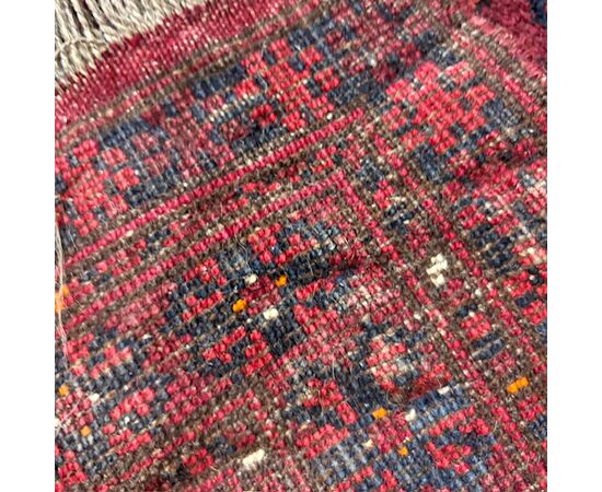 Tappeto metà 900 lana e seta alta qualità Turkmenistan Bukhara  mis 210 x 130