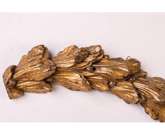 Antique gilded frieze with leaves - O/5987.