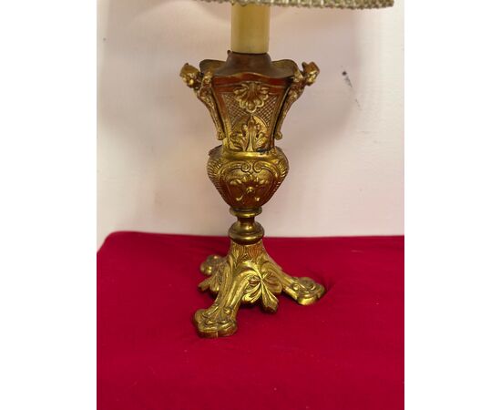 Pair of early 20th century bedside lamps.