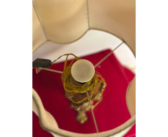 Pair of early 20th century bedside lamps.