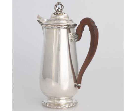 Silver chocolate pot, Victor Boivin, Paris, late 19th century