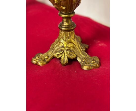 Pair of early 20th century bedside lamps.