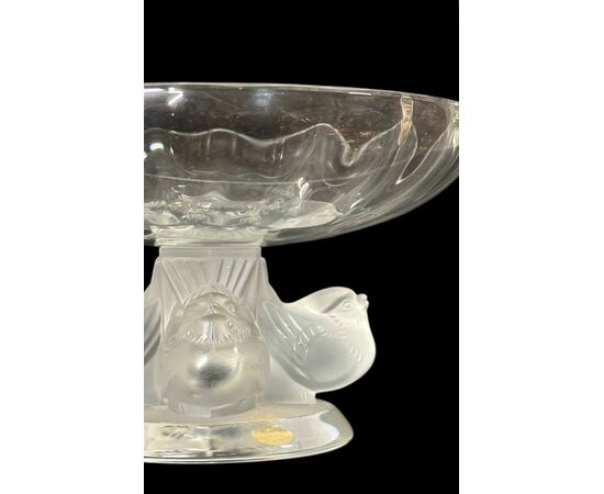Small Lalique Crystal Centerpiece – 20th Century