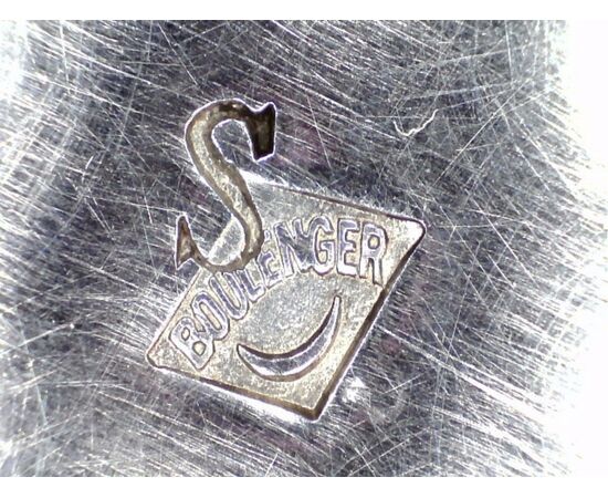 Silver chocolate pot, Adolphe Boulenger, Paris, late 19th century