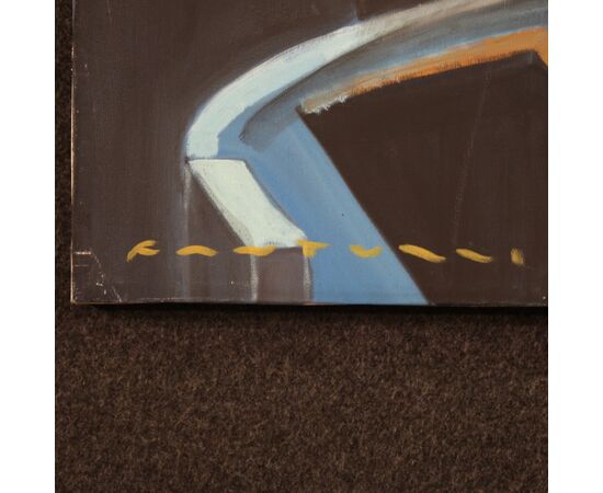 Italian signed painting from 20th century