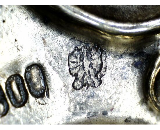 Embossed and chiseled silver basket, Bruckmann & Söhne, Germany, 19th century