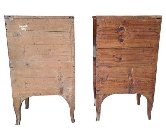 PAIR OF NIGHTSTANDS - VENETO - 18TH CENTURY