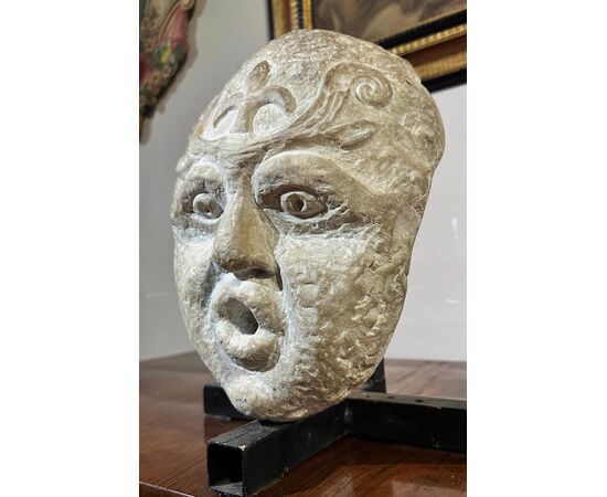 SCULTURA MASCHERONE DA FONTANA XVI SECOLO