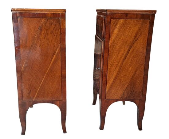 PAIR OF NIGHTSTANDS - VENETO - 18TH CENTURY